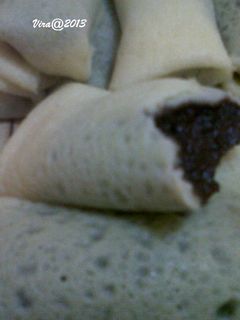 Foto resep 2. Kue Dadar Vla Coklat
