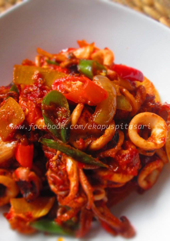 Foto resep Cumi Bumbu Pedas