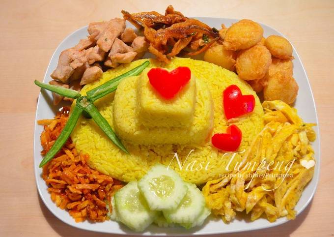 Resep Nasi Tumpeng Ricecooker Oleh Mrs Primpuna Cookpad