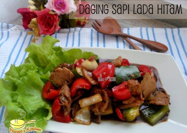 Resep Beef Black Pepper oleh Farida Yunus - Cookpad