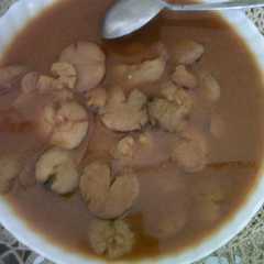 A picture of rendang jengkol.