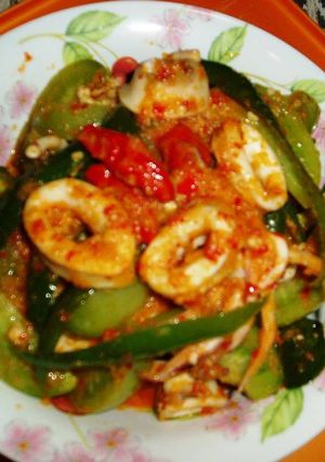 Foto resep Cumi Sambal Pedas