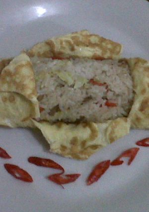 Foto resep NASI GULUNG TELUR