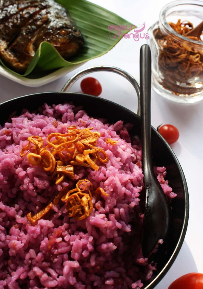 Foto resep Nasi Uduk Ungu