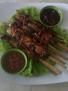 Foto resep SATE SAPI BUMBU RUJAK