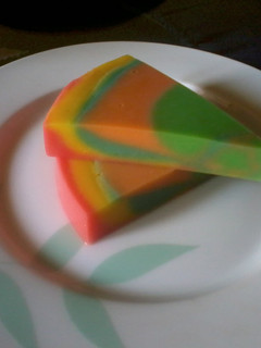 Foto resep Rainbow Puding Labu