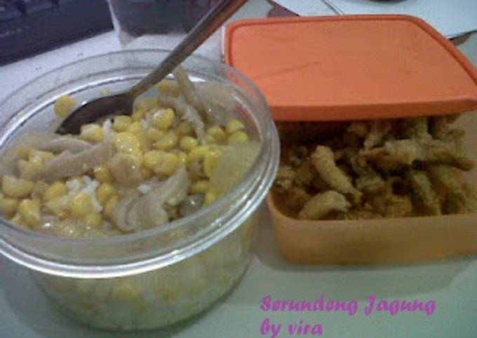 Anti Ribet, Memasak Serundeng Jagung Ekonomis Untuk Dijual