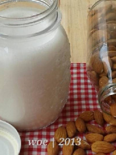 Foto resep Susu Almond (Raw Almond Milk)