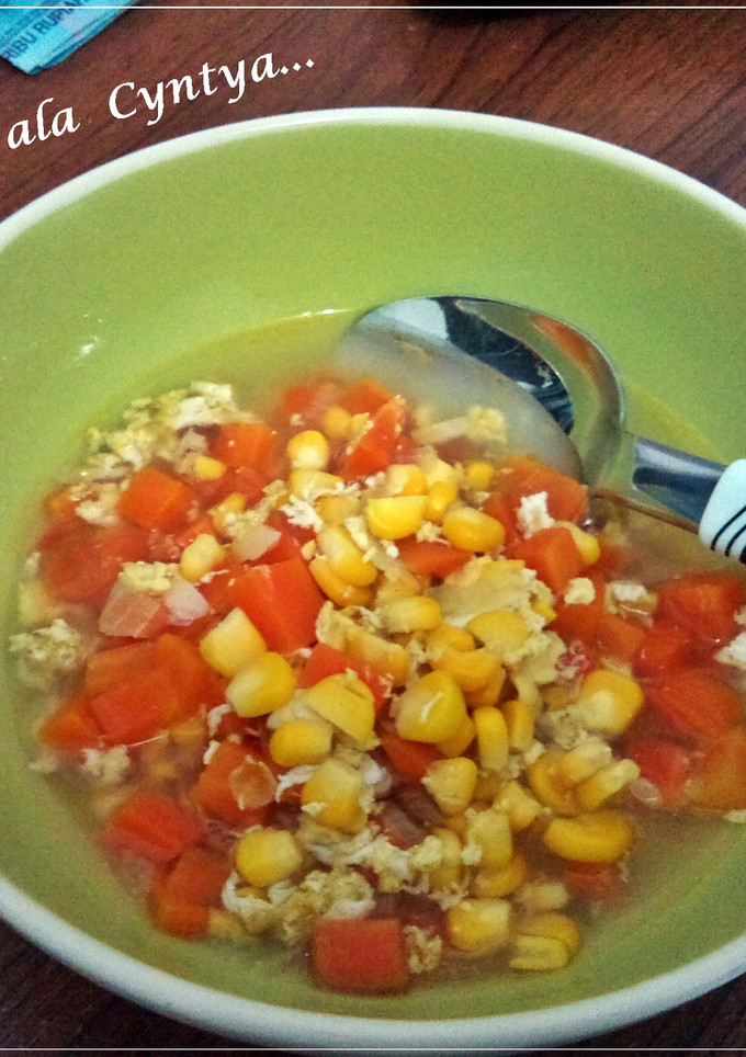 Foto resep Sup Jagung