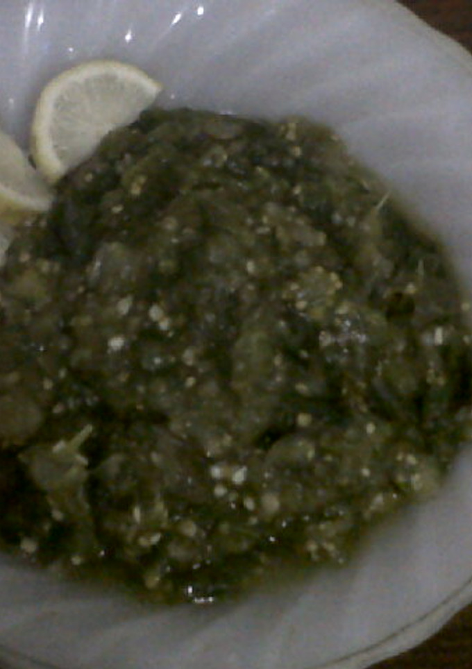 Foto resep SAMBAL CABE HIJAU