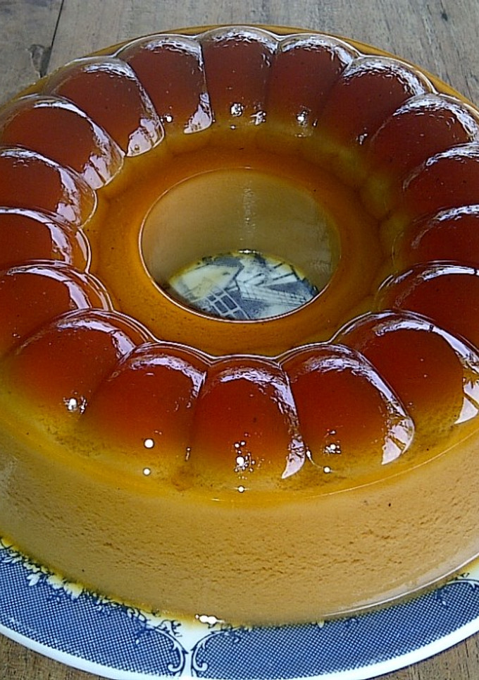 Foto resep Puding santan gula jawa