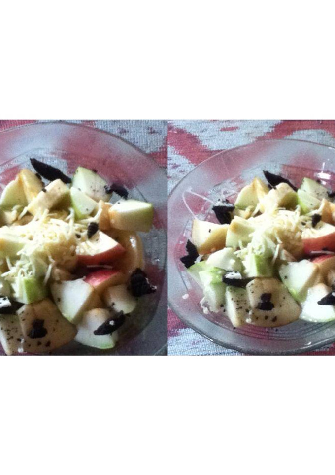 Foto resep oreo fruit salad
