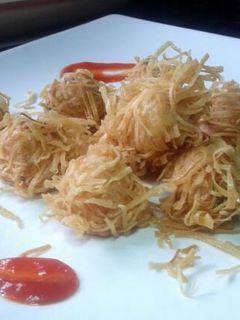 Foto resep Bola Udang Ayam Keriting