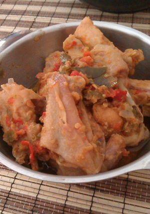 Foto resep Ayam Cabe Daun Jeruk