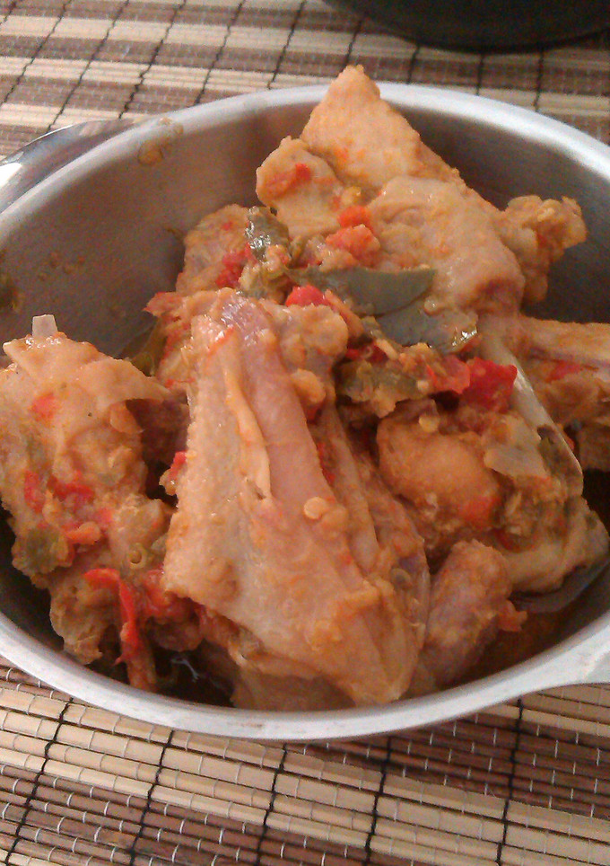Foto resep Ayam Cabe Daun Jeruk