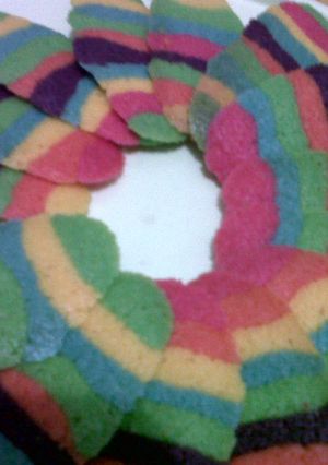 Foto resep Lidah Kucing Rainbow