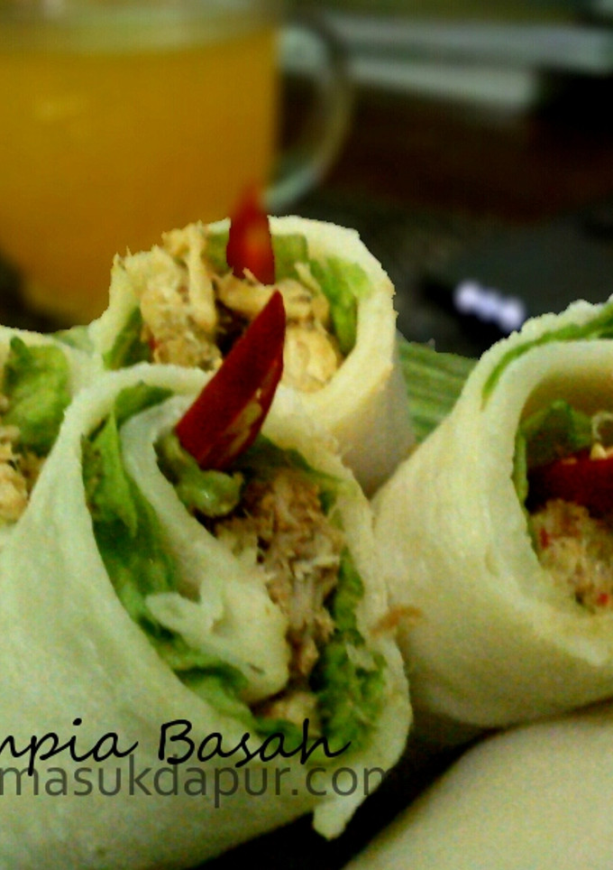 Foto resep Lumpia Basah Leftover