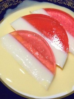 Foto resep Puding Merah Putih