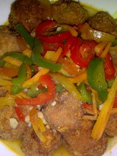 Foto resep BOLA DAGING TUMIS PAPRIKA