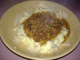 Mashed Potato with Beef Bacon