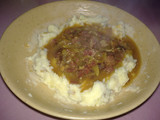 Mashed Potato with Beef Bacon