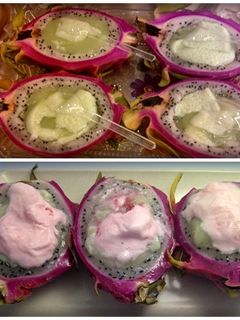 Foto resep PUDING MANGKUK BUAH NAGA