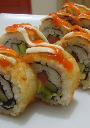 Foto resep Sushi Roll Goreng