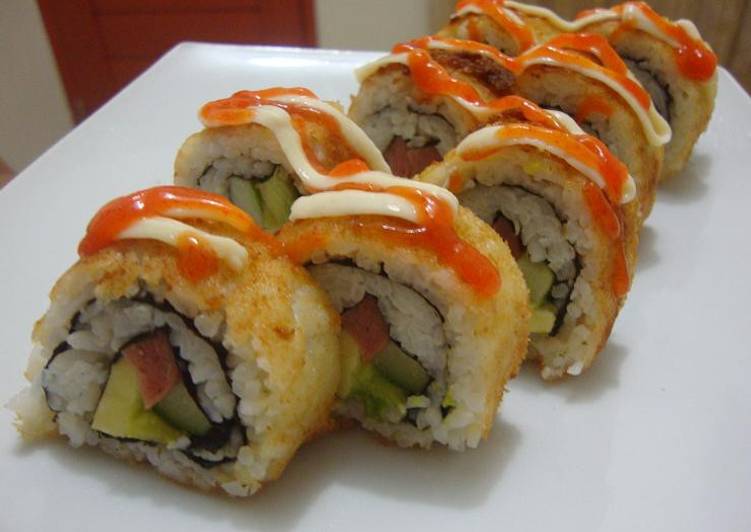 Resep Sushi Roll Goreng Yang Gurih