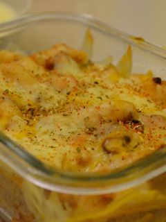 Foto resep Baked Pasta with Bolognese Sauce
