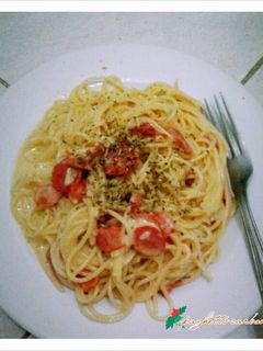 Foto resep spaghetti carbonara #PestaPasta