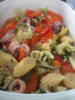 Foto resep capcai seafood