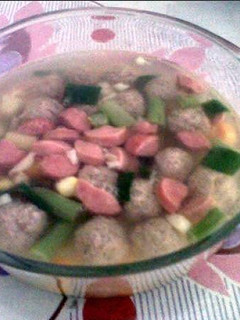 Foto resep Sup Bola-bola Daging Cincang