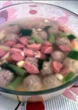 Foto resep Sup Bola-bola Daging Cincang