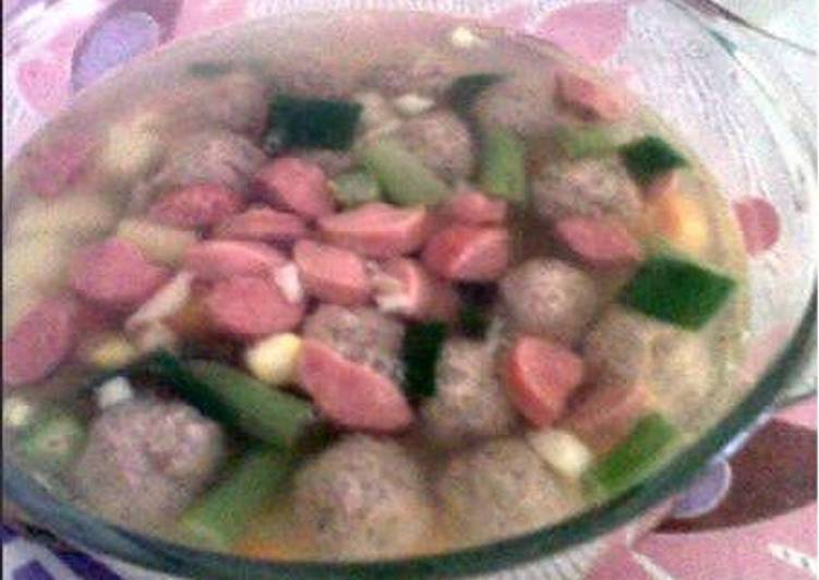 Resep Sup Bola-bola Daging Cincang Anti Gagal