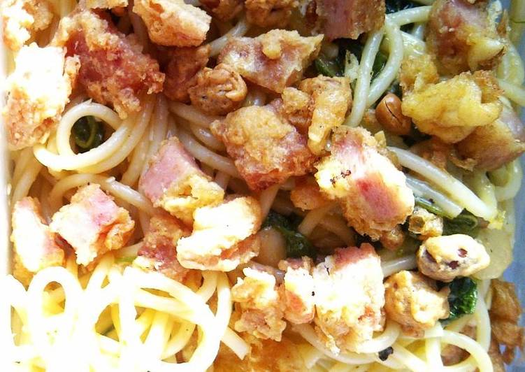 Resep Spaghetti Carbonara with China Touch oleh Angel 