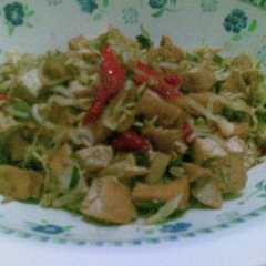 A picture of Oseng Tahu Tauge.