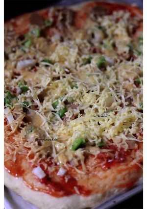 Foto resep Pizza Sosis Kornet