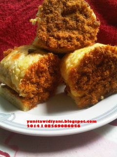 Foto resep beef floss roll bun