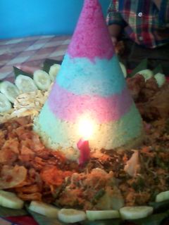 Foto resep Rainbow Tumpeng