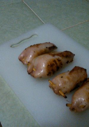 Foto resep Cumi bakar makan Nasi