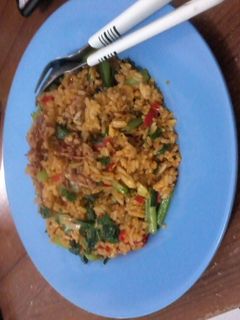 Foto resep nasi goreng sayur