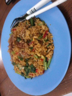 Foto resep nasi goreng sayur