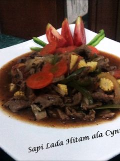 Foto resep Sapi Lada Hitam