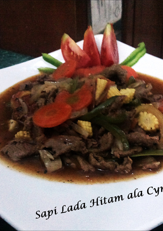Foto resep Sapi Lada Hitam