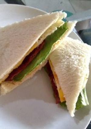Foto resep Egg Cheese Sandwich