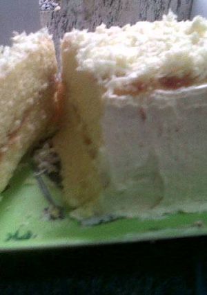 Foto resep Strawberry cheese kukus with homemade strawberry whipped cream