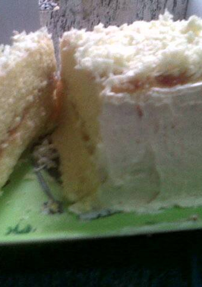 Foto resep Strawberry cheese kukus with homemade strawberry whipped cream