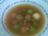 Wedang ronde jahe