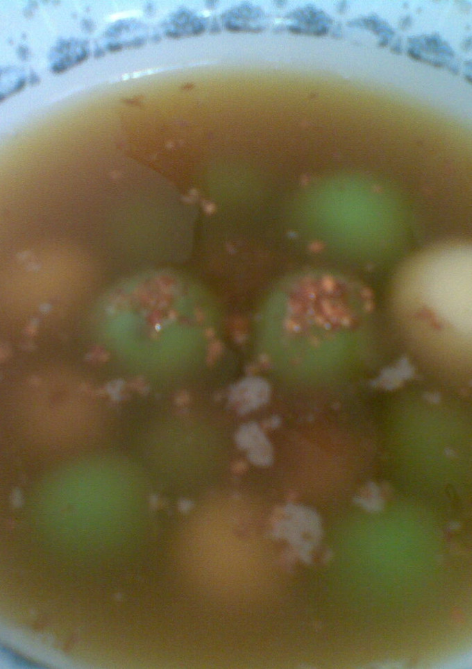 Foto resep Wedang ronde jahe