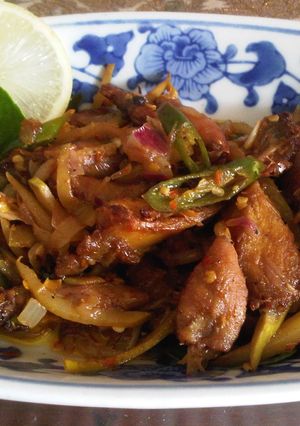 Foto resep Cumi pedas asam lambada